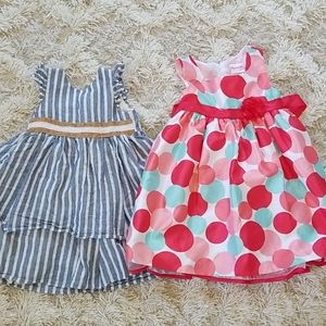 Set of two 3T dresses